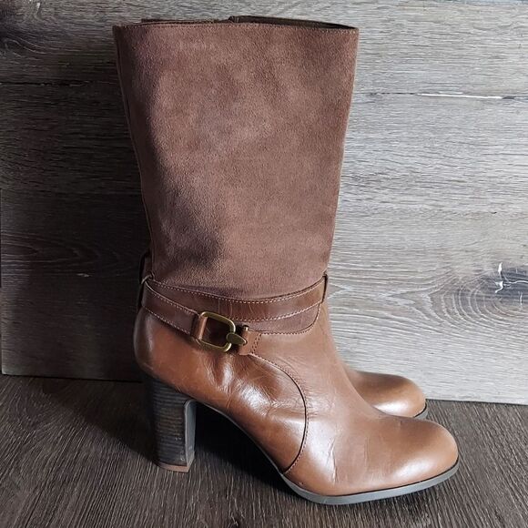 Circa Joan and David Xenobia Mid-Calf Boot Size 10 - Picture 1 of 14